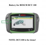 Battery Replacement for BOSCH DCU 100 Tablet Truck Scanner